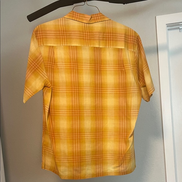 Vintage Towncraft Men's Orange Plaid Button Down Shirt - Picture 8 of 12